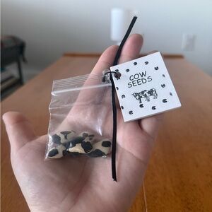 ‘Cow Seeds’ White Elephant Gag Gift Silly Laugh Dad Jokes